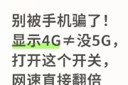 别被4G图标骗了！一键解锁真5G，网速飙升200%不是梦